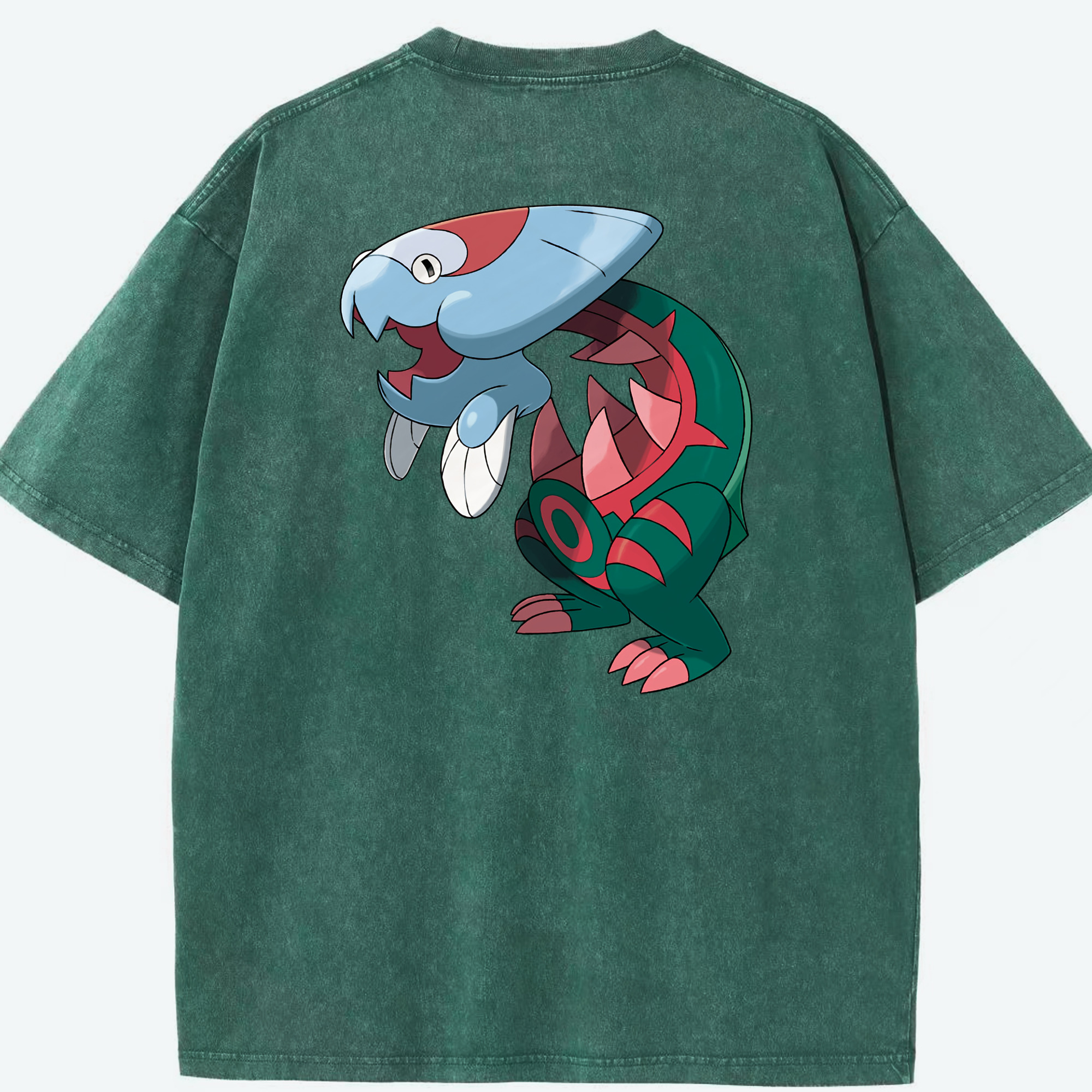 （画像用） ポケットモンスター Pokémon 綿100% ヴィンテージ風 半袖Tシャツ（背面プリント）
